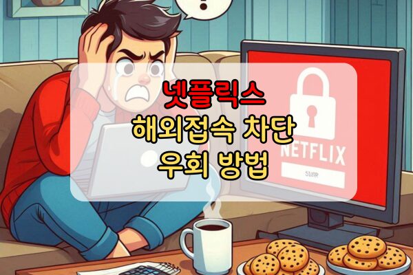 넷플릭스 해외 접속 차단 우회 방법